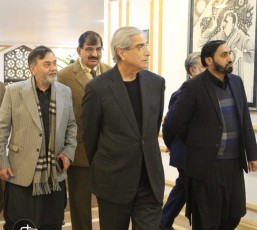 Mr. Akhtar Sohail Chughtai visited AIC galleries