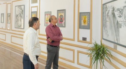 Mr Hassan Nasir Jamy Visited AIC galleries